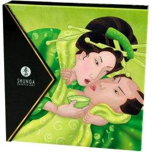 Shunga Geisha's Secret Set - Luxuriöse Miniaturen für sinnliche Massagen Exotic Green Tea Shunga Geisha's Secret Set - Luxuriöse Miniaturen für sinnliche Massagen Exotic Green Tea – Bild 5