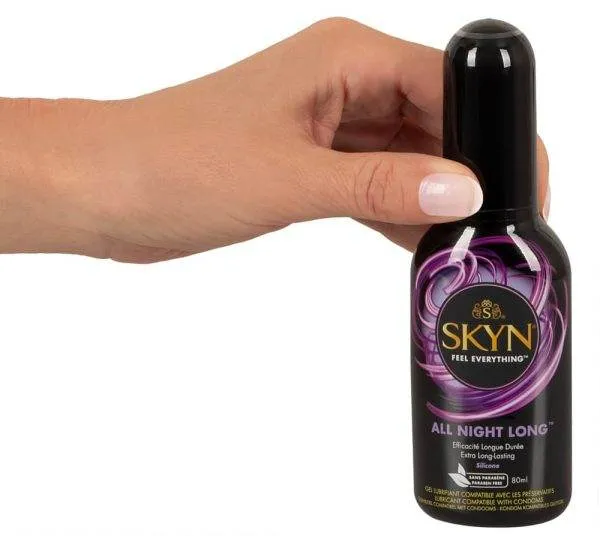 SKYN All Night Long - Silikonbasiertes Premium Gleitgel (80 ml) (80 ml) SKYN All Night Long - Silikonbasiertes Premium Gleitgel (80 ml) (80 ml)