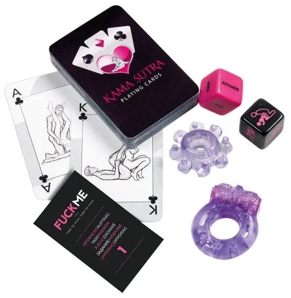 tease & please - Lustspiel für Paare mit Kamasutra-Kartenspiel und Sex-Würfel (11 Teile) tease & please - Lustspiel für Paare mit Kamasutra-Kartenspiel und Sex-Würfel (11 Teile)