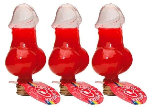 Kleiner Spritzer Pink Edition - 3er-Pack, freche Penis-Flaschen Pink Berry (3 Stück) Kleiner Spritzer Pink Edition - 3er-Pack, freche Penis-Flaschen Pink Berry (3 Stück)
