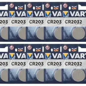 Varta CR2032 Batterie 10x1er - Altbewährte Qualität für lange und zuverlässige Leistung Varta CR2032 Batterie 10x1er - Altbewährte Qualität für lange und zuverlässige Leistung – Bild 2