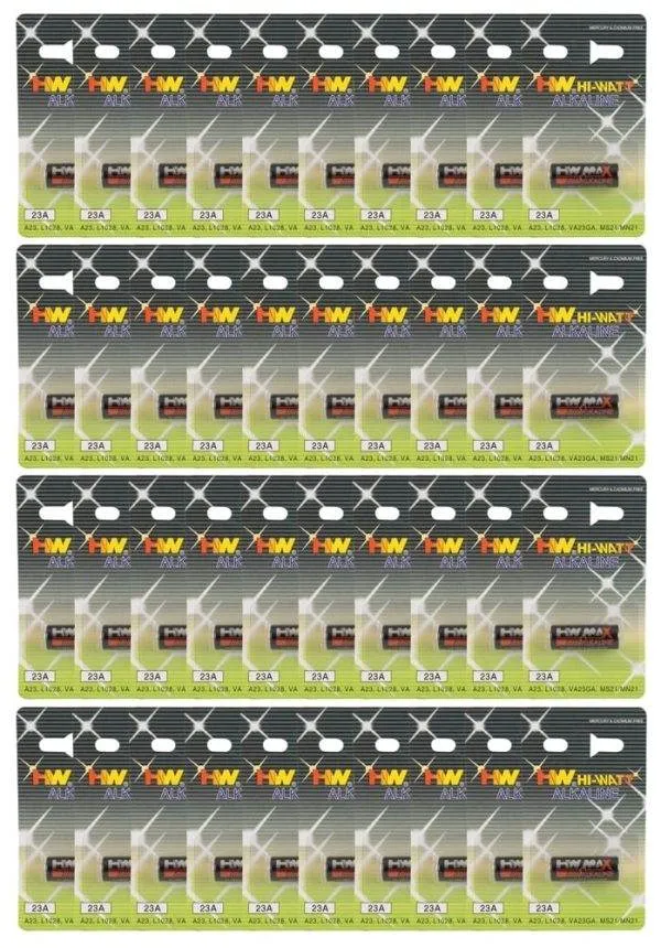 Max 23A Batterie - Immer zuverlässig, ideal für Fernbedienungen und Toys