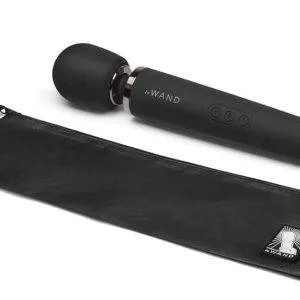 PowerBliss Massagestab - Starker strombetriebener Vibrator mit 20 Vibrationsmodi und Reisetasche PowerBliss Massagestab - Starker strombetriebener Vibrator mit 20 Vibrationsmodi und Reisetasche – Bild 3