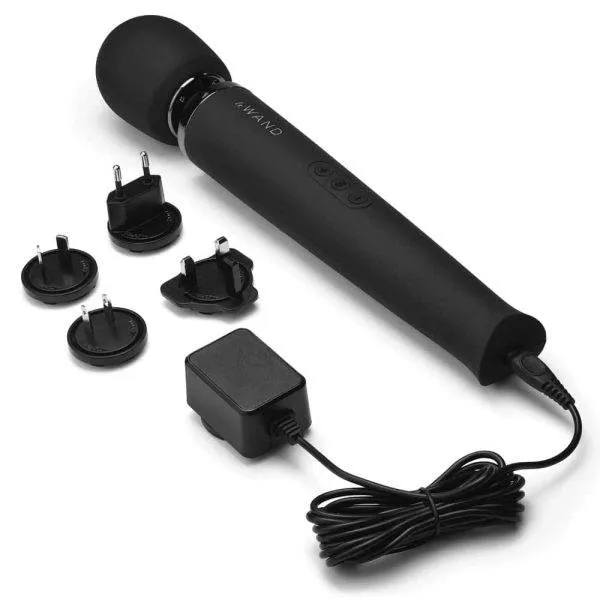PowerBliss Massagestab - Starker strombetriebener Vibrator mit 20 Vibrationsmodi und Reisetasche PowerBliss Massagestab - Starker strombetriebener Vibrator mit 20 Vibrationsmodi und Reisetasche
