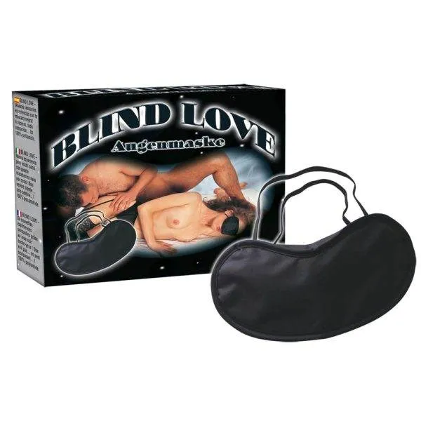 Blind Love Augenmaske - Blickdicht, komfortabel, ideal für erotische Spiele (1 Stück) Blind Love Augenmaske - Blickdicht, komfortabel, ideal für erotische Spiele (1 Stück)