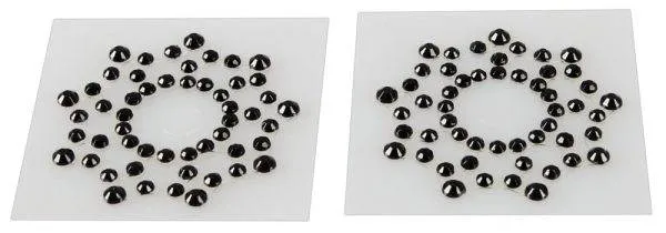 Cottelli ACCESSOIRES - Strass Nippelsticker, Sternoptik (1 Paar) Cottelli ACCESSOIRES - Strass Nippelsticker, Sternoptik (1 Paar)