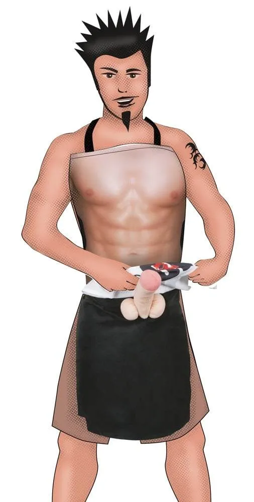 SexyChef Erotische Schürze Bunt (1 Stück) SexyChef Erotische Schürze Bunt (1 Stück)
