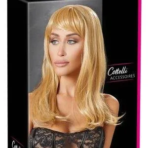 Cottelli ACCESSOIRES - Verstellbare blonde Langhaarperücke Blond (1 Stück)