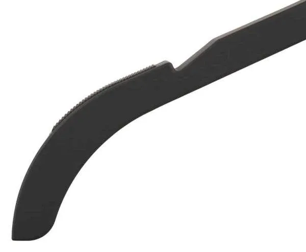 NOIR - Schwarze Kleiderbügel mit Goldaufdruck, 5 Stück, 43 cm lang, 14 cm hoch NOIR - Schwarze Kleiderbügel mit Goldaufdruck, 5 Stück, 43 cm lang, 14 cm hoch