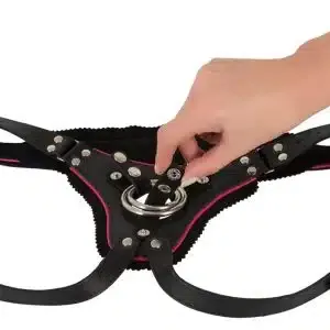 ZADO Trachten Strap-On schwarz-pink S-L ZADO Trachten Strap-On schwarz-pink S-L – Bild 4