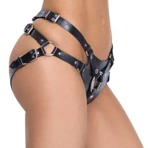 ZADO Leder Hüftgurt für Dildo/Vibrator 2XL ZADO Leder Hüftgurt für Dildo/Vibrator 2XL – Bild 3