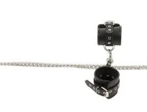 ZADO Leder Fessel-Set | Hals, Oberarme, Hände & Füße ZADO Leder Fessel-Set | Hals, Oberarme, Hände & Füße – Bild 3
