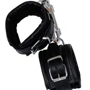 ZADO Leder Handfesseln - Gepolstert & Verstellbar ZADO Leder Handfesseln - Gepolstert & Verstellbar – Bild 2