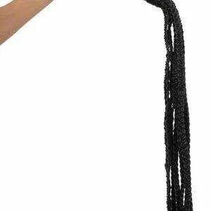 ZADO CatONine Leder Peitsche - 9 Riemen, nietenbesetzter Griff ZADO CatONine Leder Peitsche - 9 Riemen, nietenbesetzter Griff – Bild 4