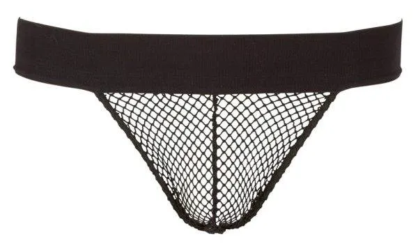 Svenjoyment Herren Jock S - Sexy Grobnetz Jock mit breitem Webgummibund S Svenjoyment Herren Jock S - Sexy Grobnetz Jock mit breitem Webgummibund S