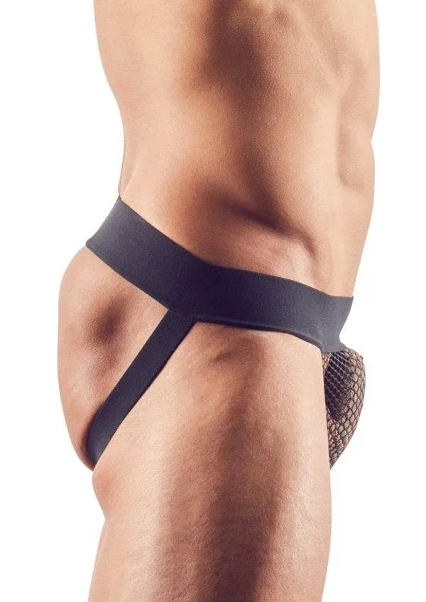 Svenjoyment Herren Jock S - Sexy Grobnetz Jock mit breitem Webgummibund S Svenjoyment Herren Jock S - Sexy Grobnetz Jock mit breitem Webgummibund S