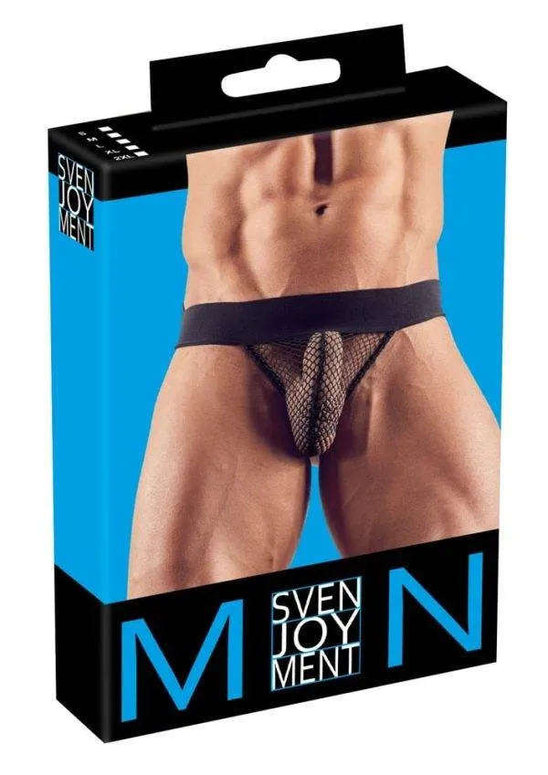 21001181701_verp Svenjoyment Herren Jock S - Sexy Grobnetz Jock mit breitem Webgummibund S
