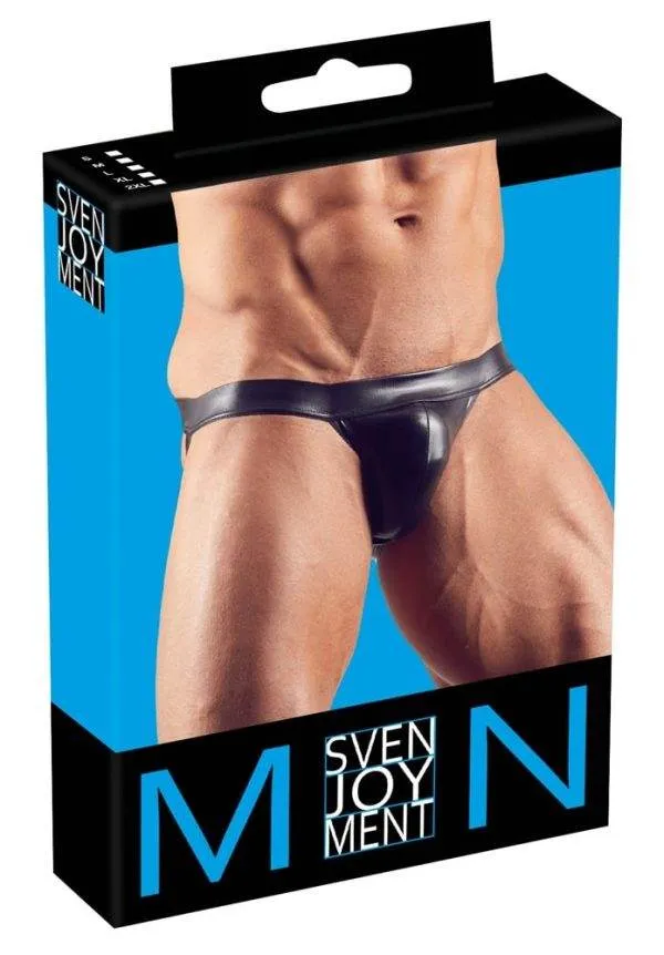 21001771701_verp Svenjoyment Herren Jock S - Elastischer Glanz in Schwarz XL