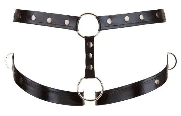 Svenjoyment Herren Gurt mit Cockring - Größenverstellbar und stilvoll! M/L Svenjoyment Herren Gurt mit Cockring - Größenverstellbar und stilvoll! M/L