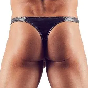 Svenjoyment Riostring - glänzendes Lederimitat, elastische Front-Öffnung L Svenjoyment Riostring - glänzendes Lederimitat, elastische Front-Öffnung L – Bild 5