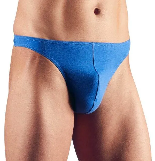 Svenjoyment Herren Rio 3er Set - 3 Strings, Top-Qualität, 100% Baumwolle dunkelblau/blau/gelb M