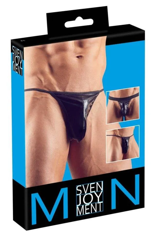 Svenjoyment Mix String Set - Elastischer Wetlook S-L