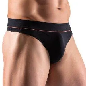 Svenjoyment Riostring - Schwarzer Herrenstring mit doppellagigem Beutel Schwarz/Rot L Svenjoyment Riostring - Schwarzer Herrenstring mit doppellagigem Beutel Schwarz/Rot L – Bild 3