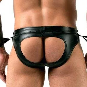 Svenjoyment Bondage Jockslip - Trendiger Mattlook, Handfesselriemen S Svenjoyment Bondage Jockslip - Trendiger Mattlook, Handfesselriemen S – Bild 4