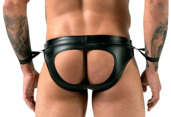 Svenjoyment Bondage Jockslip - Trendiger Mattlook, Handfesselriemen S Svenjoyment Bondage Jockslip - Trendiger Mattlook, Handfesselriemen S