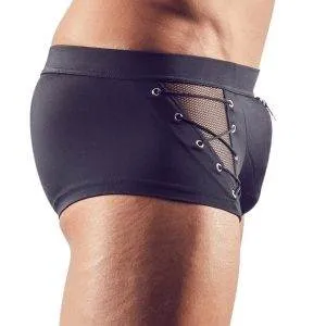 Svenjoyment Herren Pants - Fishnet-Einsätze & Schnürungen S Svenjoyment Herren Pants - Fishnet-Einsätze & Schnürungen S – Bild 3