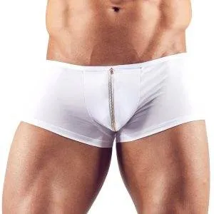 Svenjoyment Herren Pants S - Goldene Engelsflügel, Reißverschluss, weiche Mikrofaser weiß/gold M Svenjoyment Herren Pants S - Goldene Engelsflügel, Reißverschluss, weiche Mikrofaser weiß/gold M – Bild 3