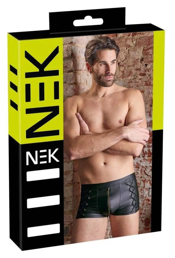 21325241701_verp NEK Herren Pants - Mattlook mit Zip & Schnürungen M