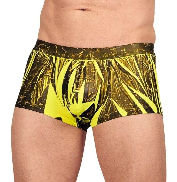 Svenjoyment Neon Pants - Knapp geschnittene Herrenhose im leuchtenden Neon-Look neongelb/schwrarz L Svenjoyment Neon Pants - Knapp geschnittene Herrenhose im leuchtenden Neon-Look neongelb/schwrarz L