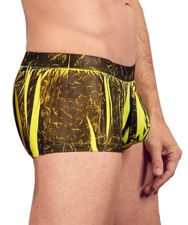Svenjoyment Neon Pants - Knapp geschnittene Herrenhose im leuchtenden Neon-Look neongelb/schwrarz L Svenjoyment Neon Pants - Knapp geschnittene Herrenhose im leuchtenden Neon-Look neongelb/schwrarz L