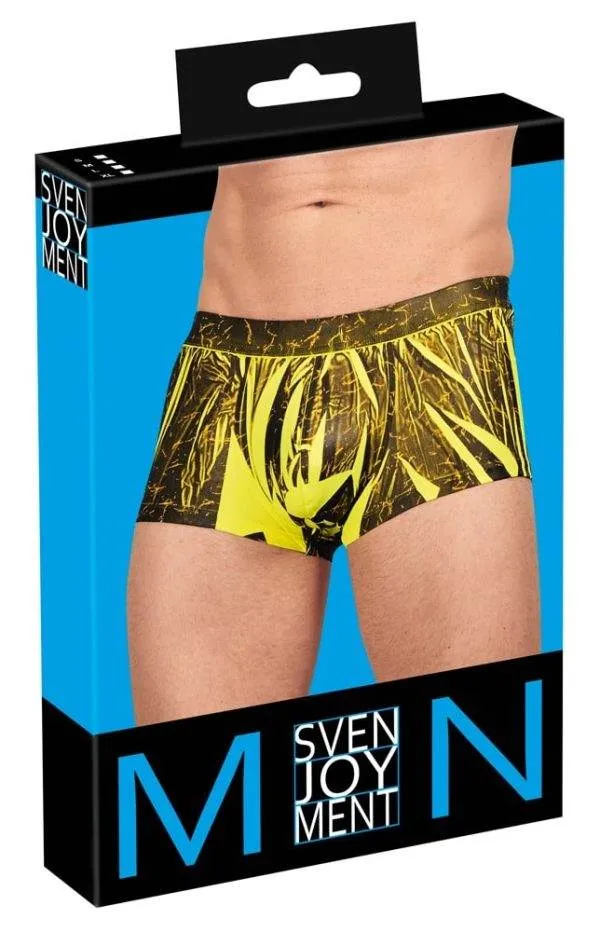 21328347701_verp Svenjoyment Neon Pants - Knapp geschnittene Herrenhose im leuchtenden Neon-Look neongelb/schwrarz L