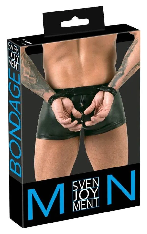21328691701_verp Svenjoyment Bondage - Mattschwarze Pants mit Fesselriemen M