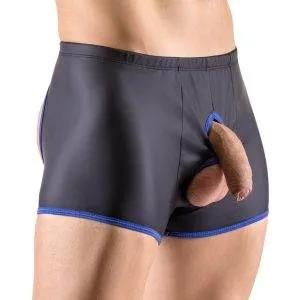 Svenjoyment Pofreie Pants - Showmaster-Öffnungen, Mattlook schwarz/royalblau XL Svenjoyment Pofreie Pants - Showmaster-Öffnungen, Mattlook schwarz/royalblau XL – Bild 3