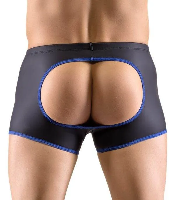 Svenjoyment Pofreie Pants - Showmaster-Öffnungen, Mattlook schwarz/royalblau XL Svenjoyment Pofreie Pants - Showmaster-Öffnungen, Mattlook schwarz/royalblau XL