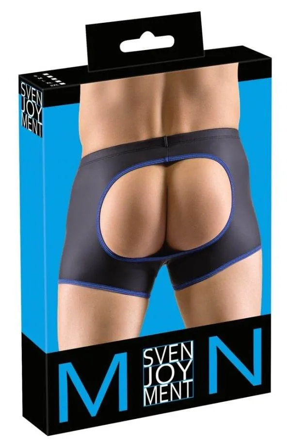 21329741701_verp Svenjoyment Pofreie Pants - Showmaster-Öffnungen, Mattlook schwarz/royalblau XL