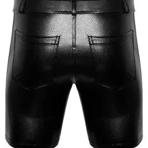 Noir Schlangenhaut-Shorts: Trend-Look, hautnah, elastisch 2XL Noir Schlangenhaut-Shorts: Trend-Look, hautnah, elastisch 2XL – Bild 5