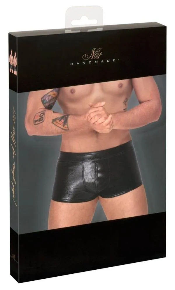 21332451711_verp Noir Schlangenhaut-Pants 2XL