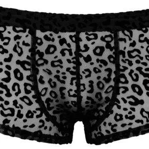 Noir Leo-Pants: Animalischer Transparent-Look XL Noir Leo-Pants: Animalischer Transparent-Look XL – Bild 4