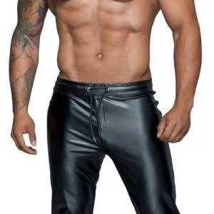 Noir Powerwetlook Joggers M Noir Powerwetlook Joggers M – Bild 3