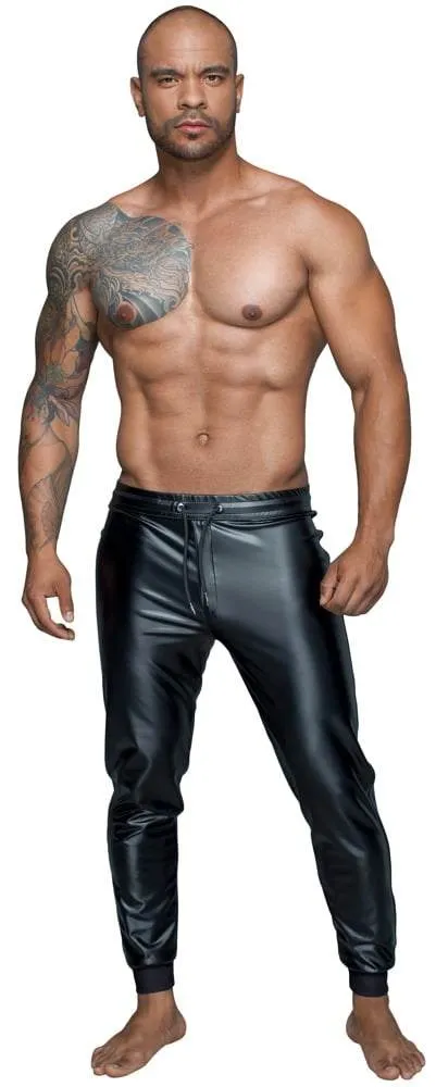 Noir Powerwetlook Joggers M Noir Powerwetlook Joggers M