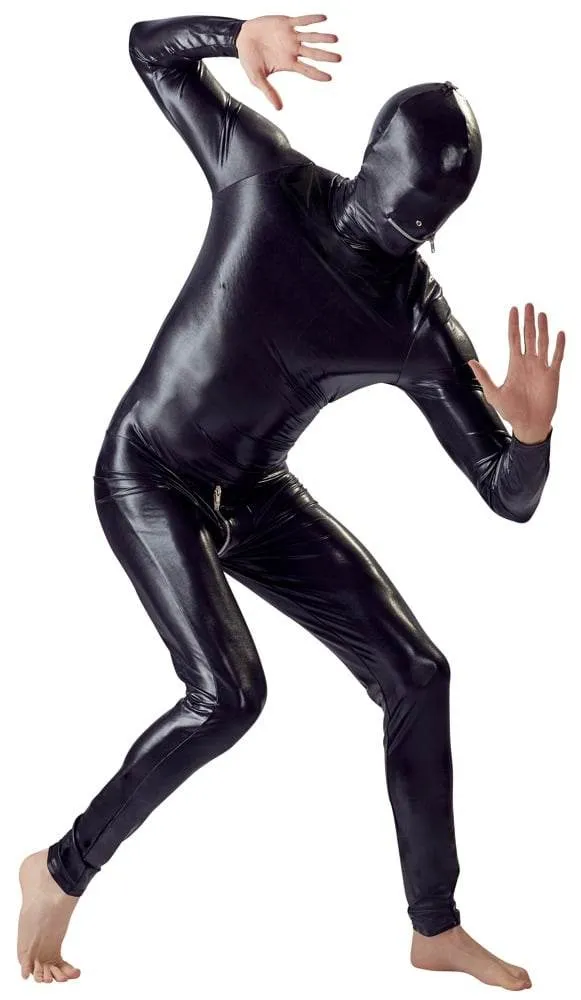 Fetish Collection - Deluxe Ganzkörperanzug mit Reißverschluss L Fetish Collection - Deluxe Ganzkörperanzug mit Reißverschluss L