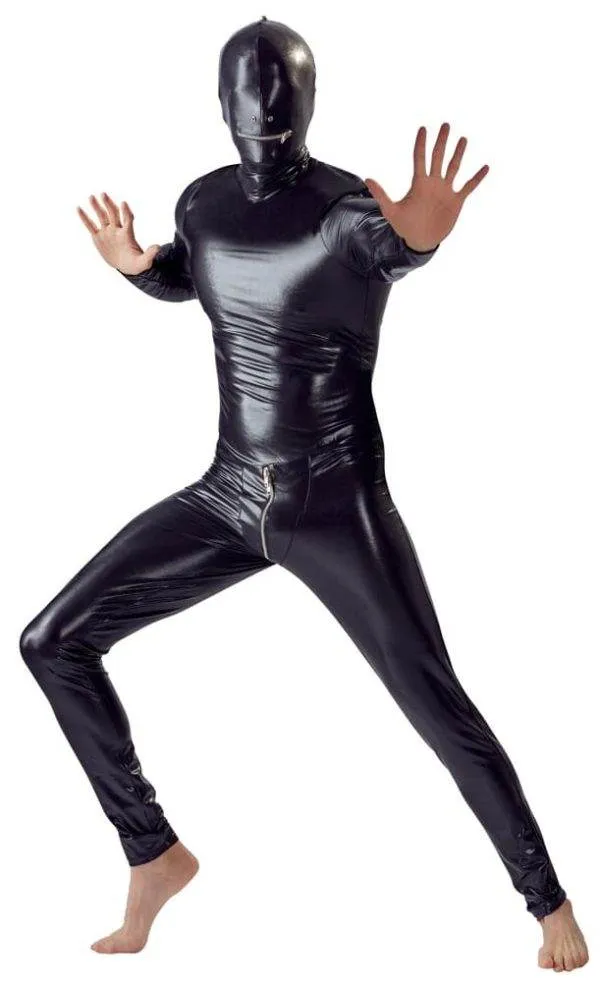 Fetish Collection - Deluxe Ganzkörperanzug mit Reißverschluss L Fetish Collection - Deluxe Ganzkörperanzug mit Reißverschluss L