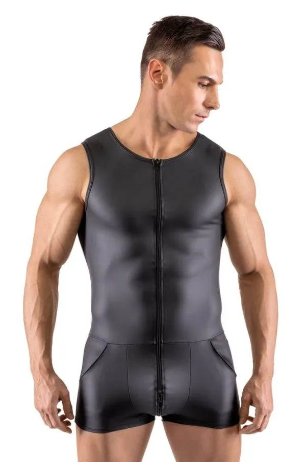 Svenjoyment Herren Kurzoverall - Mattlook, 3-Wege-Reißverschluss, elastisch 2XL Svenjoyment Herren Kurzoverall - Mattlook, 3-Wege-Reißverschluss, elastisch 2XL