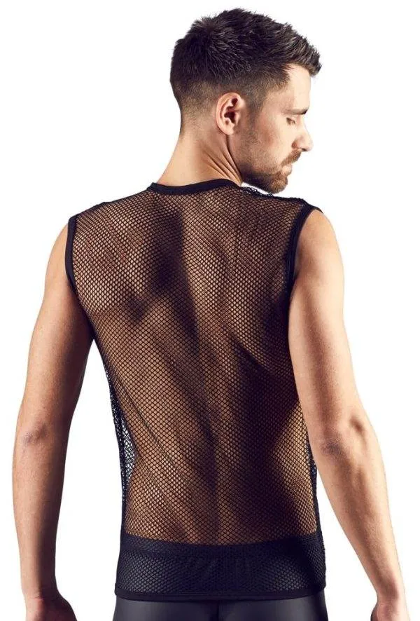 Svenjoyment Grobnetz-Shirt für selbstbewusste Männer XL/2XL Svenjoyment Grobnetz-Shirt für selbstbewusste Männer XL/2XL