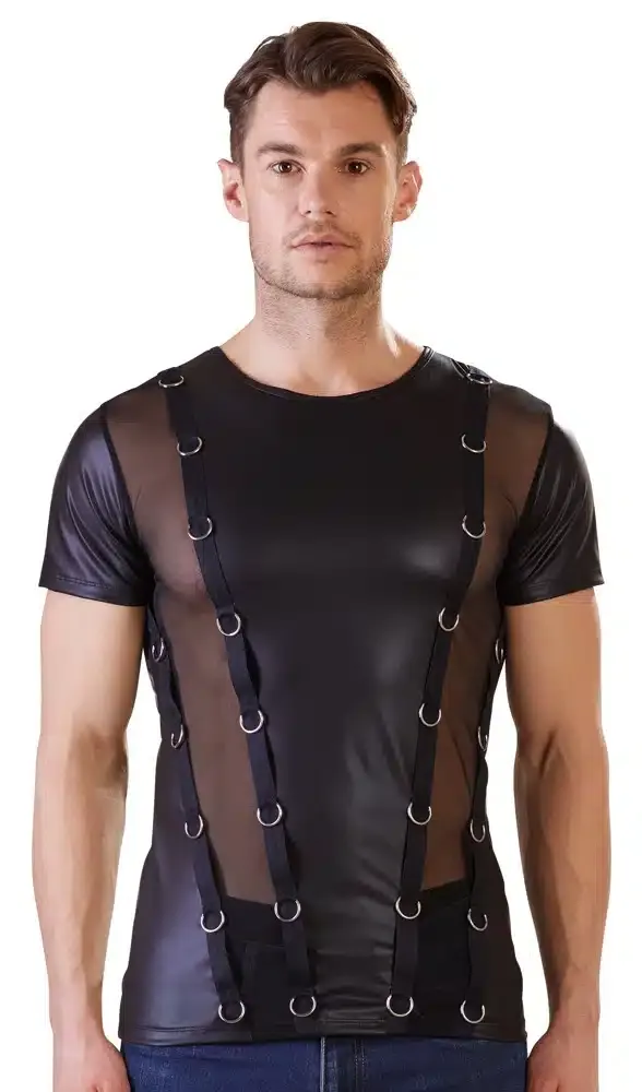NEK Dominator Herren Shirt mit Powernet-Einsätzen und Metallringen S