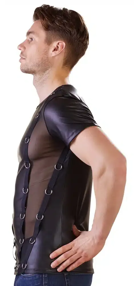 NEK Dominator Herren Shirt mit Powernet-Einsätzen und Metallringen S